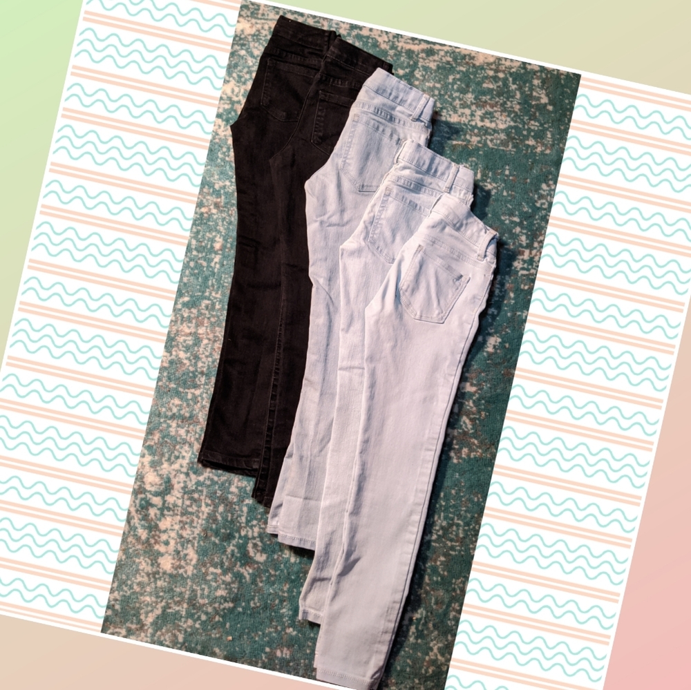Girls denim and jegging bundle